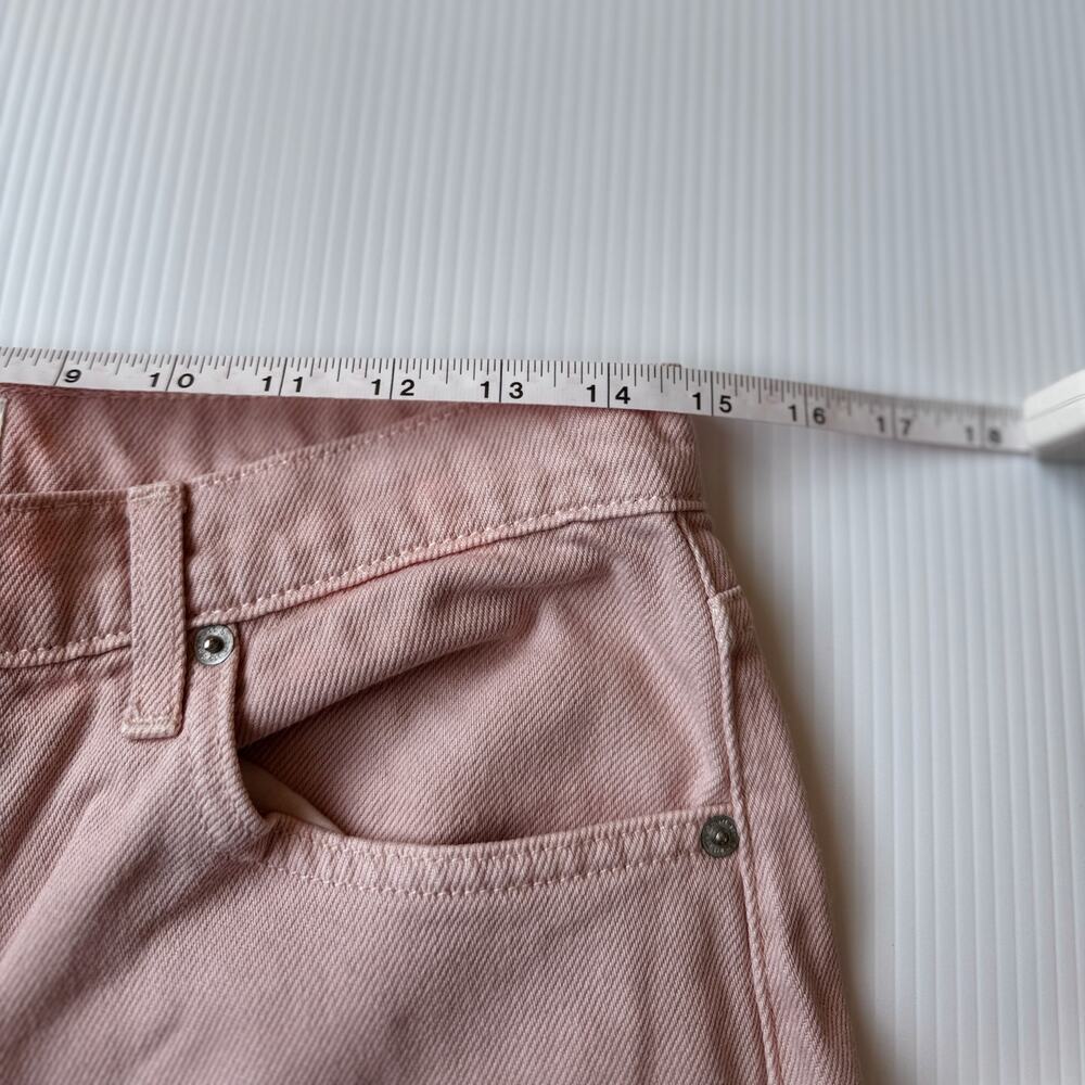 Reformation Ryan Tonal Patch Jeans 29 Pink Festival Patchwork Denim Colorblock - Picture 14 of 16